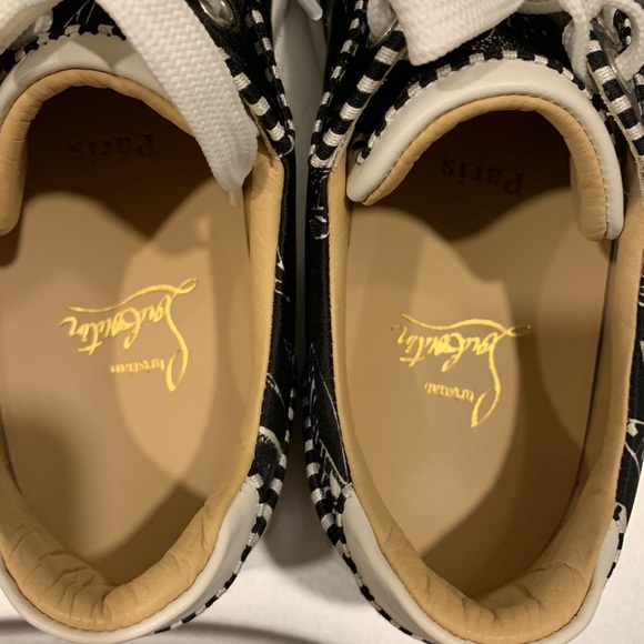 Authentic Christian Louboutin Spikes Women’s Sneakers sz 8.5 - Picture 10 of 12